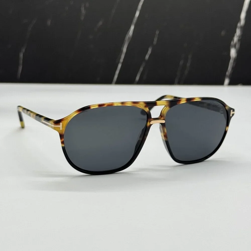 NEW TOM FORD BRUCE TF1026 05A HAVANA MEN SUNGLASSES TOM FORD FT1026 05A